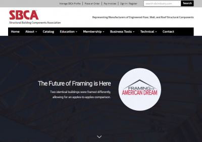 Framing the American Dream website