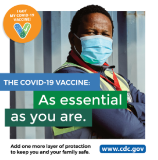 The COVID-19 vaccine is as essential as you are