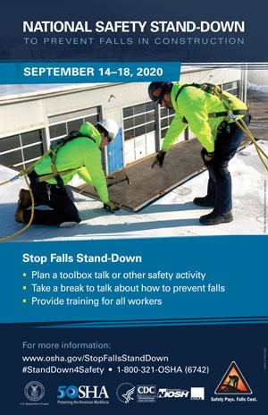 National Safety Stand-Down flyer