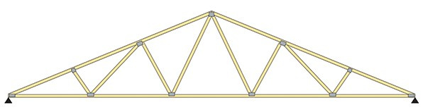 A roof truss